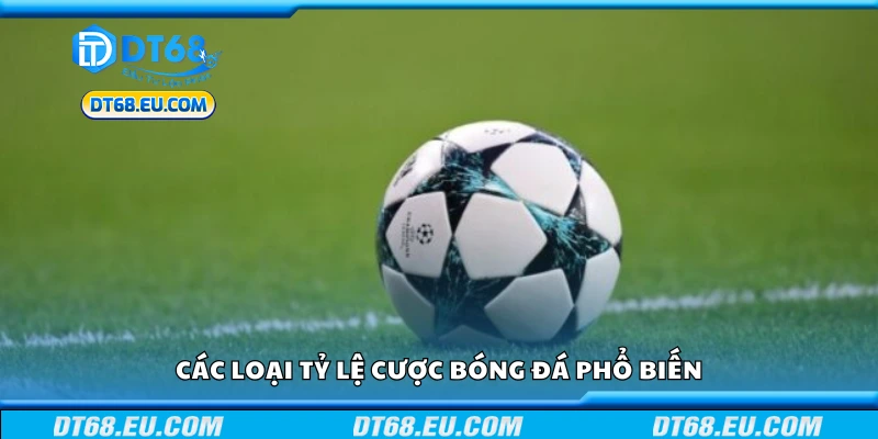 Một số loại tỷ lệ cược bóng đá phổ biến